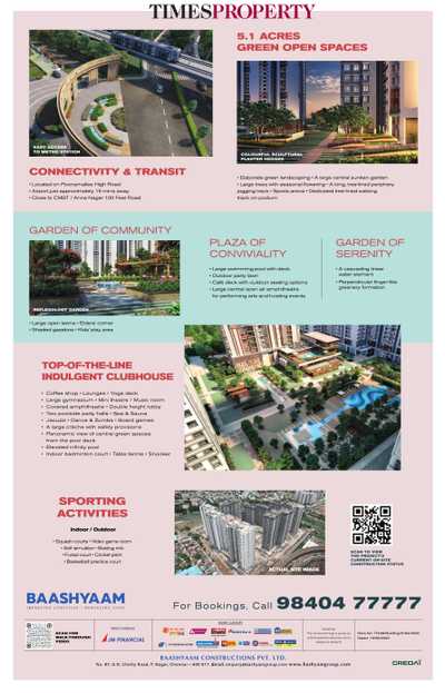 Baashyaam Group - Luxury Apartments in Chennai